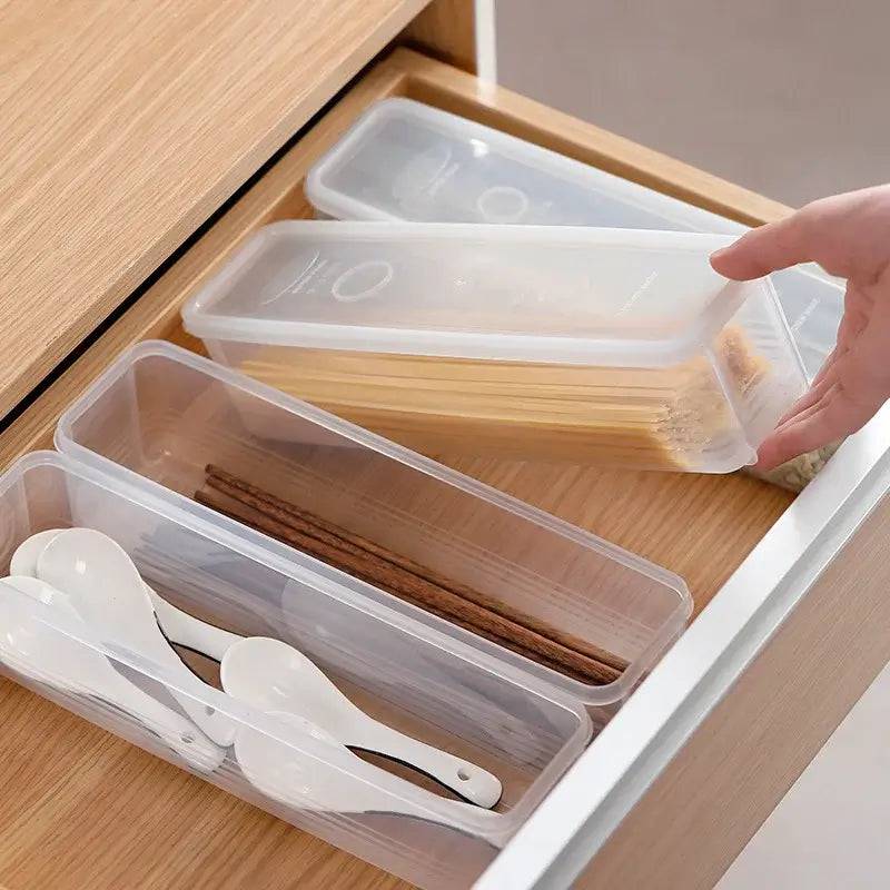 Kitchen Spaghetti and Cereal Storage Container