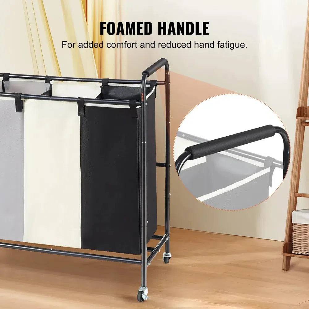 Laundry Sorter Cart with Wheels