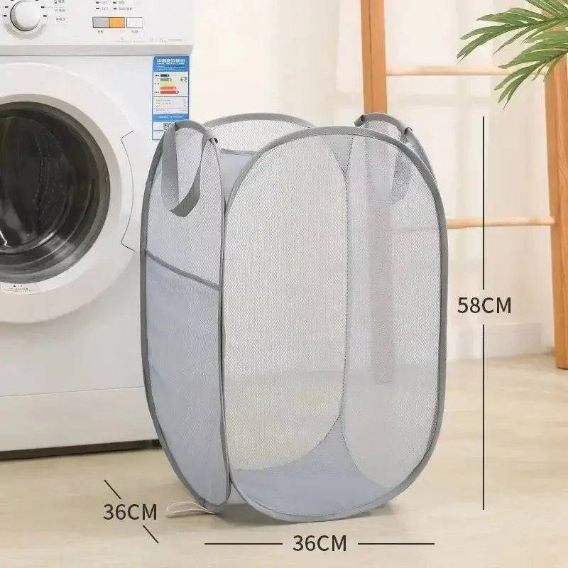 Durable Folding Simple Laundry Basket