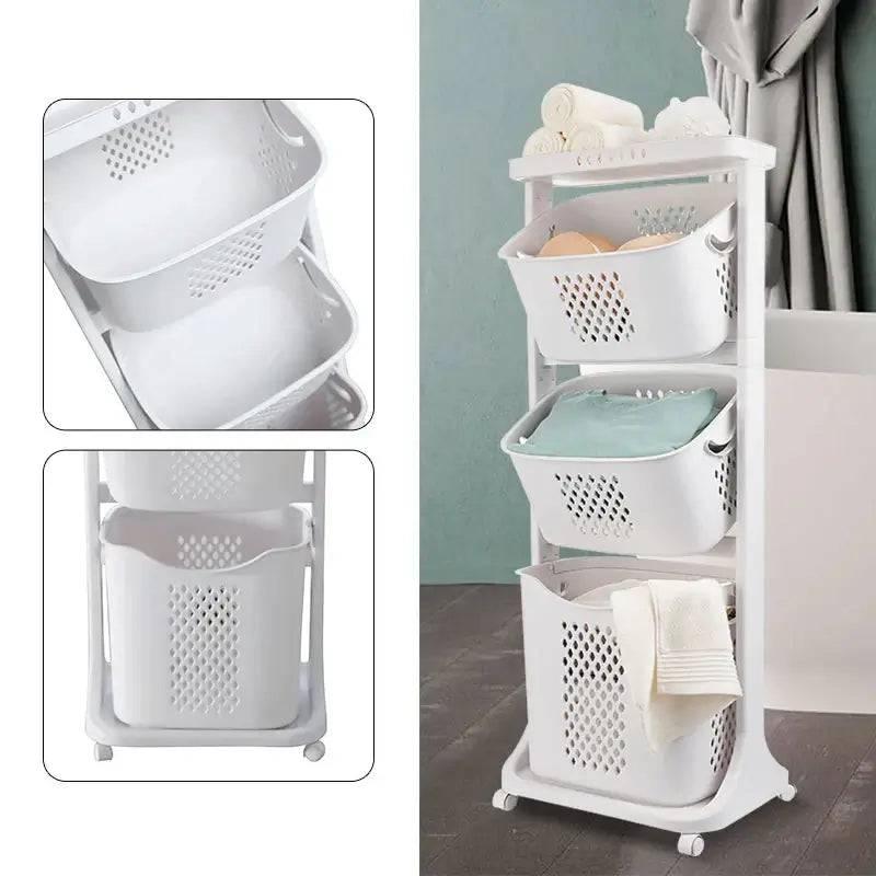 3-Layer Rolling Storage Basket