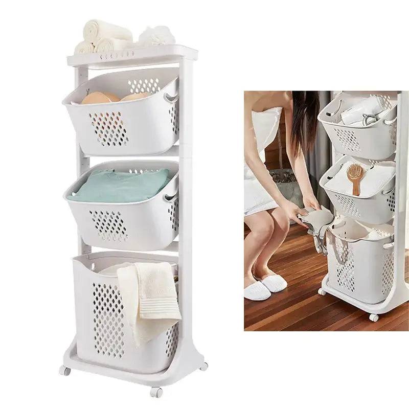 3-Layer Rolling Storage Basket