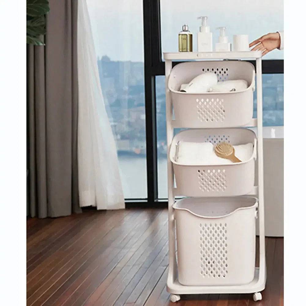3-Layer Rolling Storage Basket