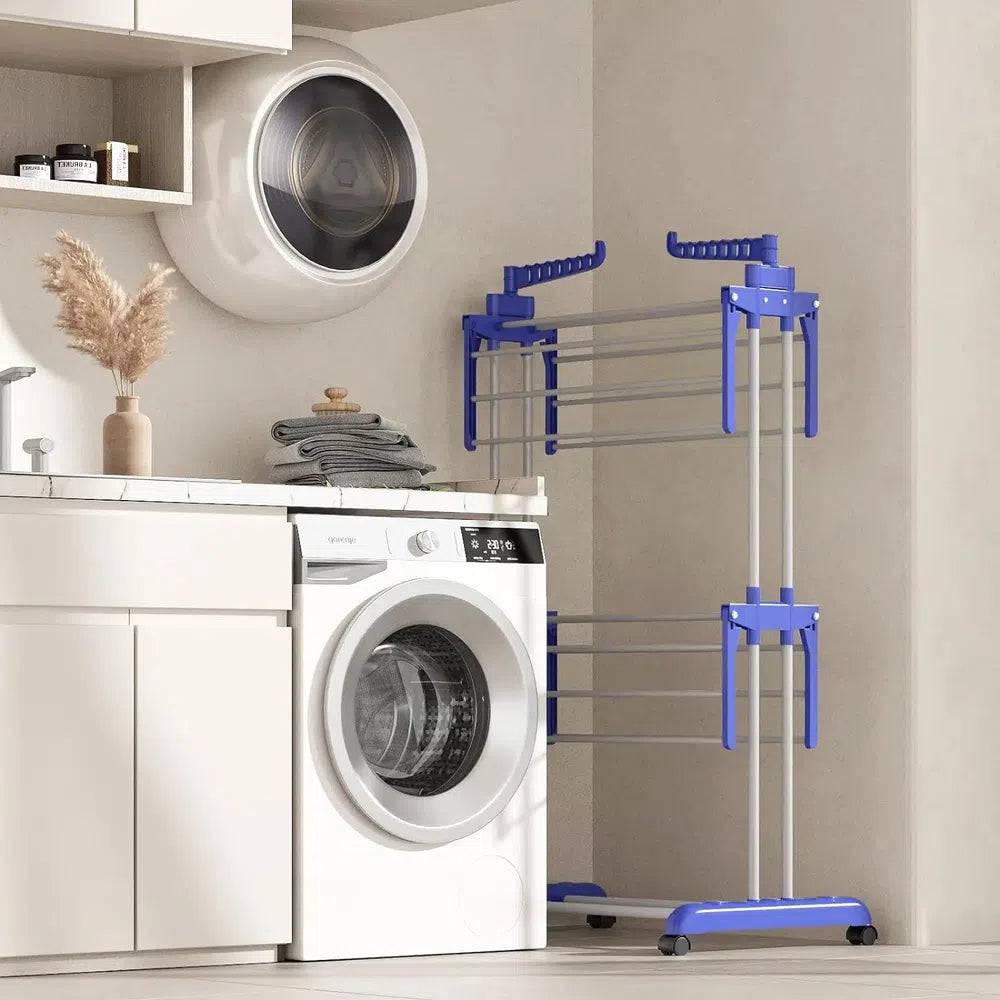 3-Tier Stainless Foldable Garment Hanger