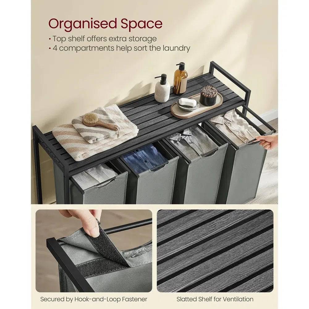Multi-Compartment Laundry Hamper