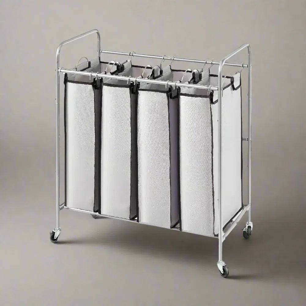 Wheeled Laundry Sorter Cart