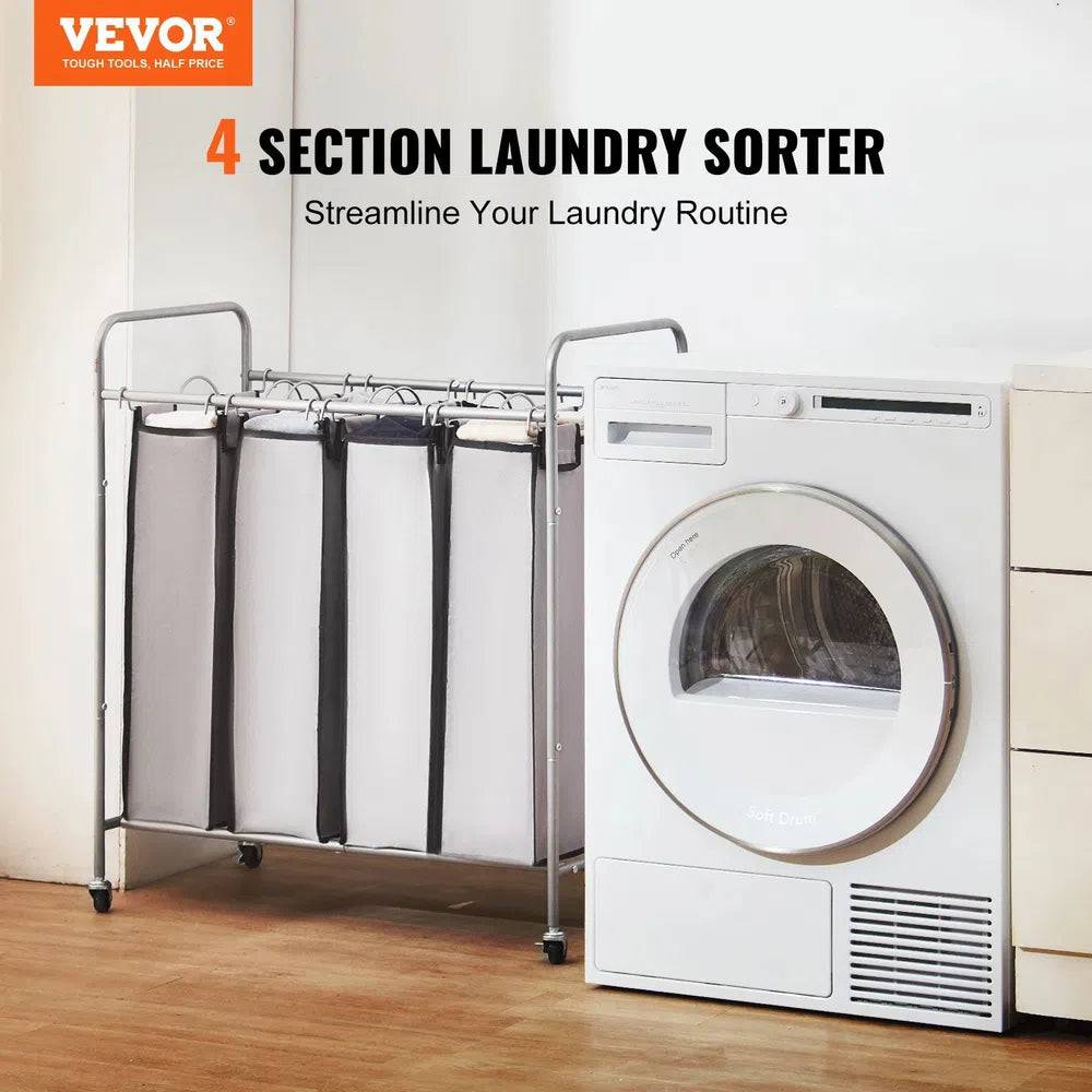 Wheeled Laundry Sorter Cart