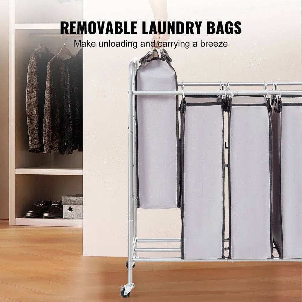 Wheeled Laundry Sorter Cart