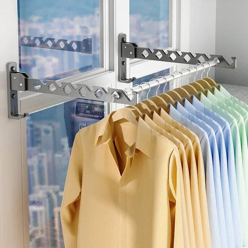 Adjustable Angle Clothes Drying Rack