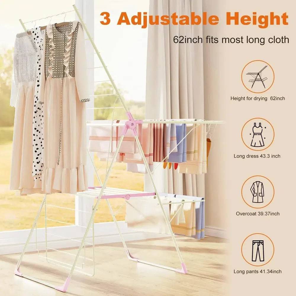 Stainless Steel Drying Rack with 2 Levels