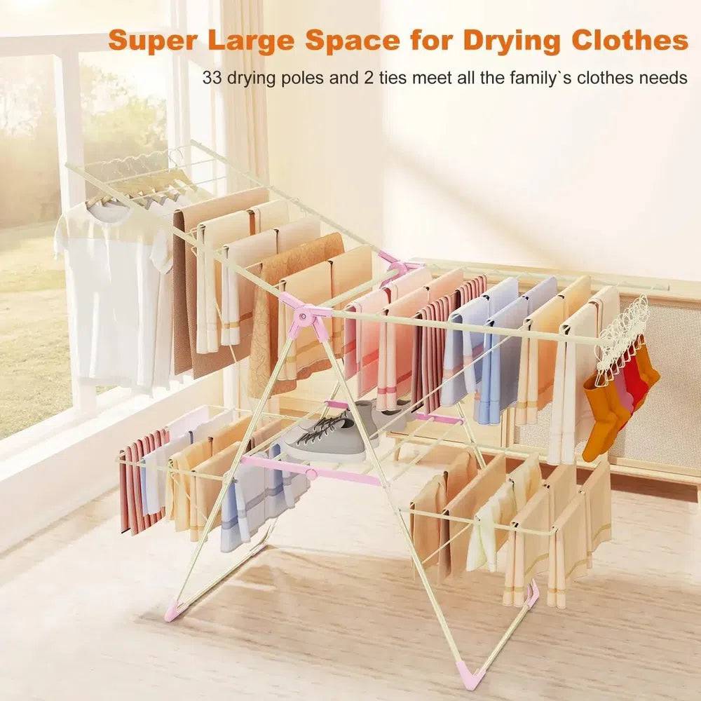 Stainless Steel Drying Rack with 2 Levels