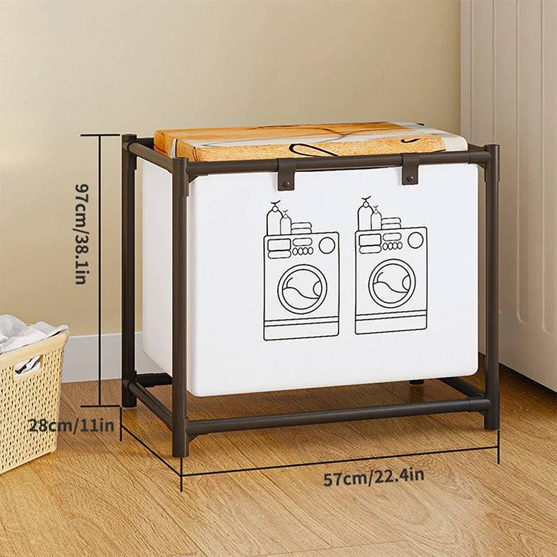 Multi-Functional Laundry and Storage Basket