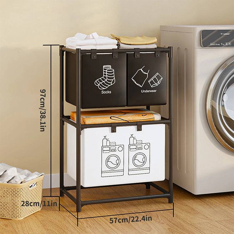 Multi-Functional Laundry and Storage Basket