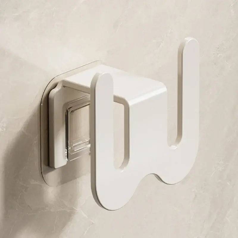 Wall-Mounted No-Punch Slipper Drying Rack with Drainage Hook