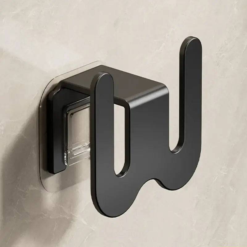 Wall-Mounted No-Punch Slipper Drying Rack with Drainage Hook