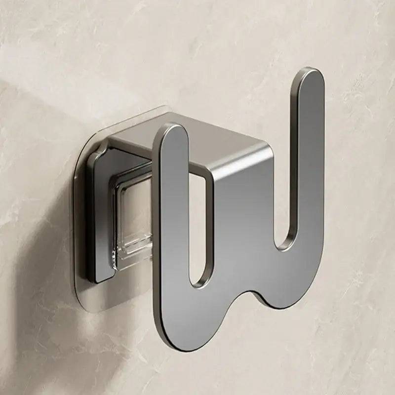 Wall-Mounted No-Punch Slipper Drying Rack with Drainage Hook
