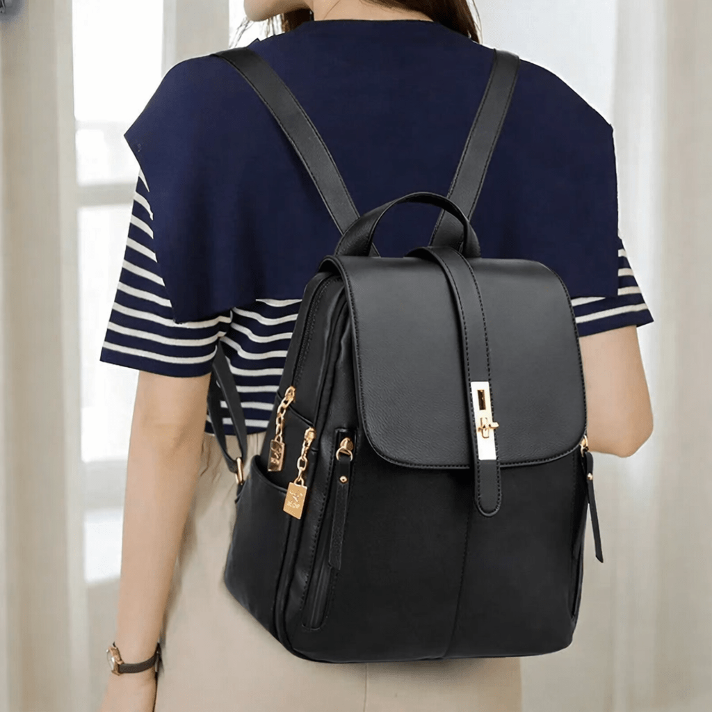 LUXEMATE – Stylish Women’s Backpack with Elegant Multi-Compartment Design
