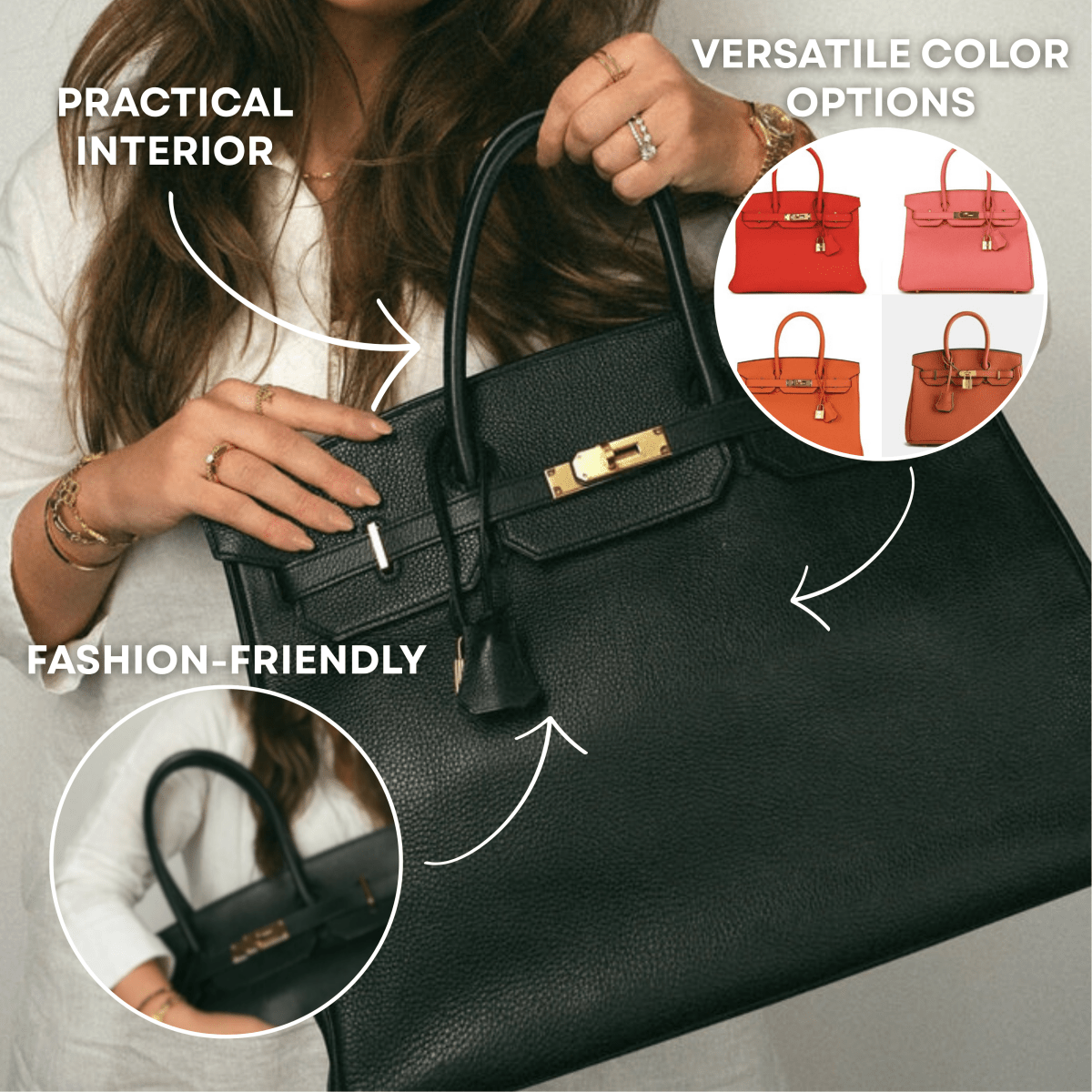 ÉTERNÉ – Timeless Leather Handbag for Everyday Elegance