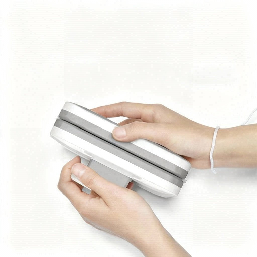 MAGSWIPE – Double-Sided Magnetic Window Wiper for Indoor & Outdoor Cleaning