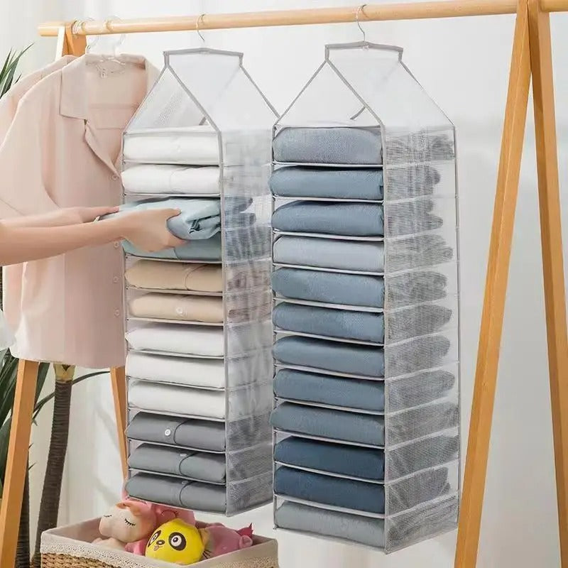 Hanging Wardrobe Clothing Organiser