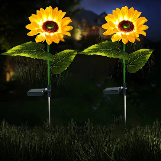Creative & Modern Sunflower Garden Lamp | SolarSunflower