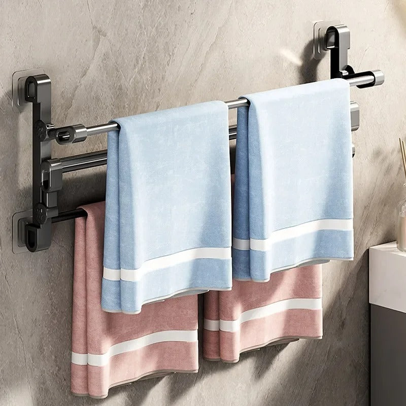 Wall-Mounted Non-Perforated Shoe Rack