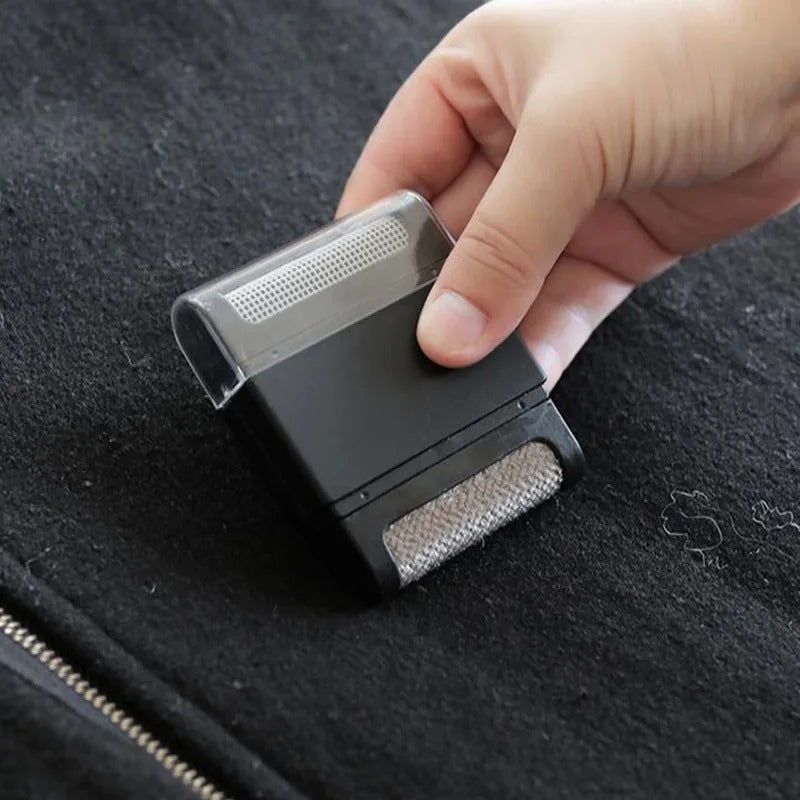 1pc Portable Mini Lint Rollers Carpet Hair Remover Brush For Sweater Wool Coat Clothes