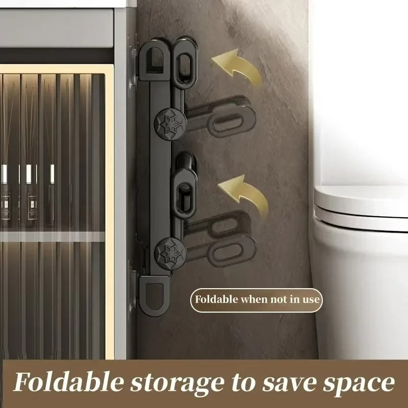 Wall-Mounted Non-Perforated Shoe Rack