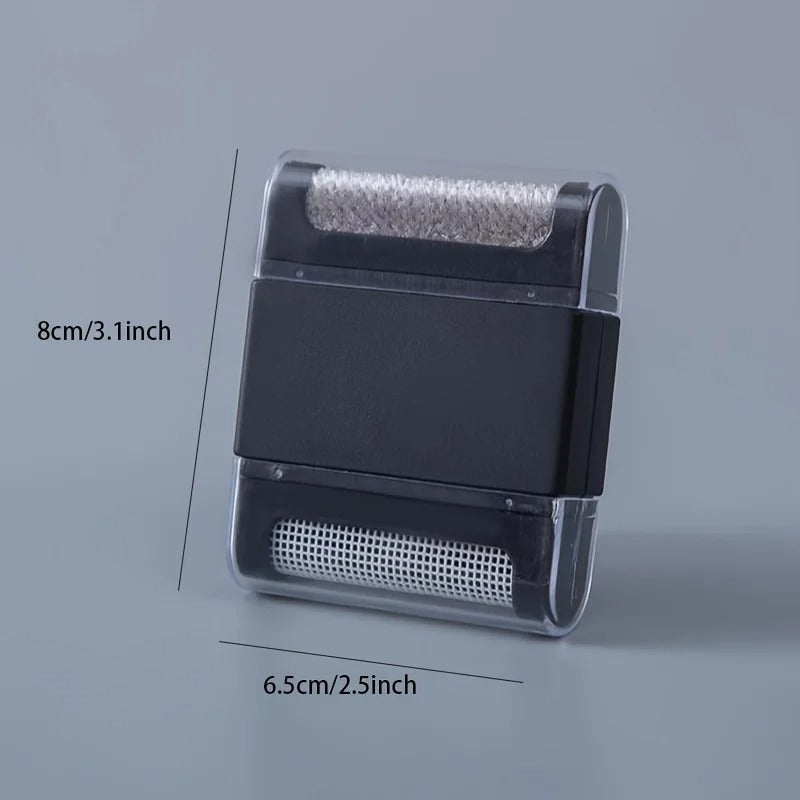 1pc Portable Mini Lint Rollers Carpet Hair Remover Brush For Sweater Wool Coat Clothes