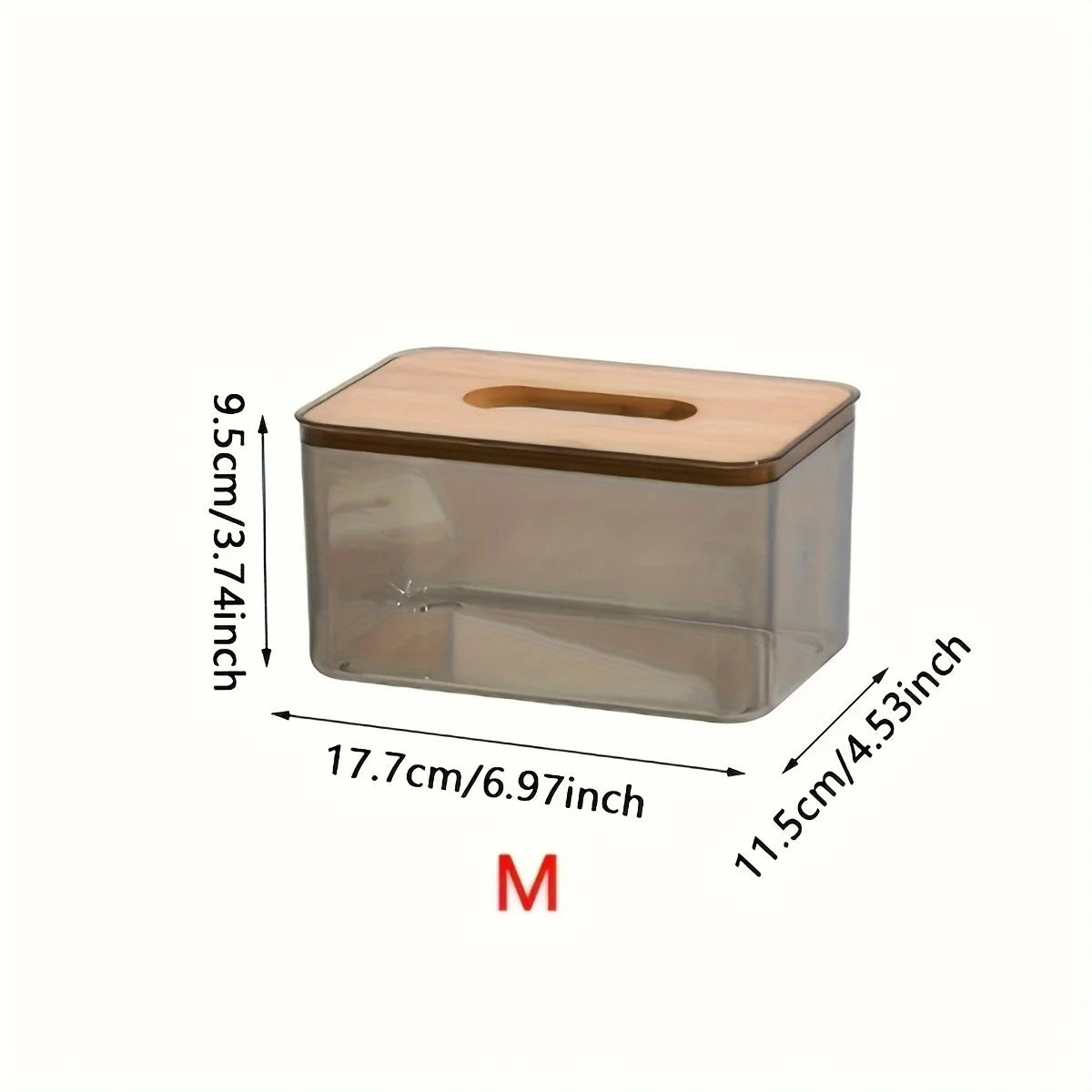 Nordic Minimalist Wooden Tissue Box Cover Holder