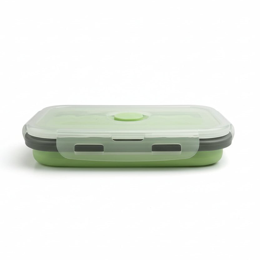 MEALSTACK – Collapsible Silicone Meal Prep Containers, Space-Saving Food Storage & Microwave Safe