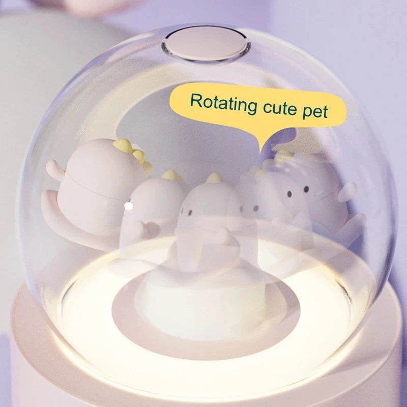 MELOGLIM – Cute Wireless Rechargeable Humidifier with Music Box and Night Lamp