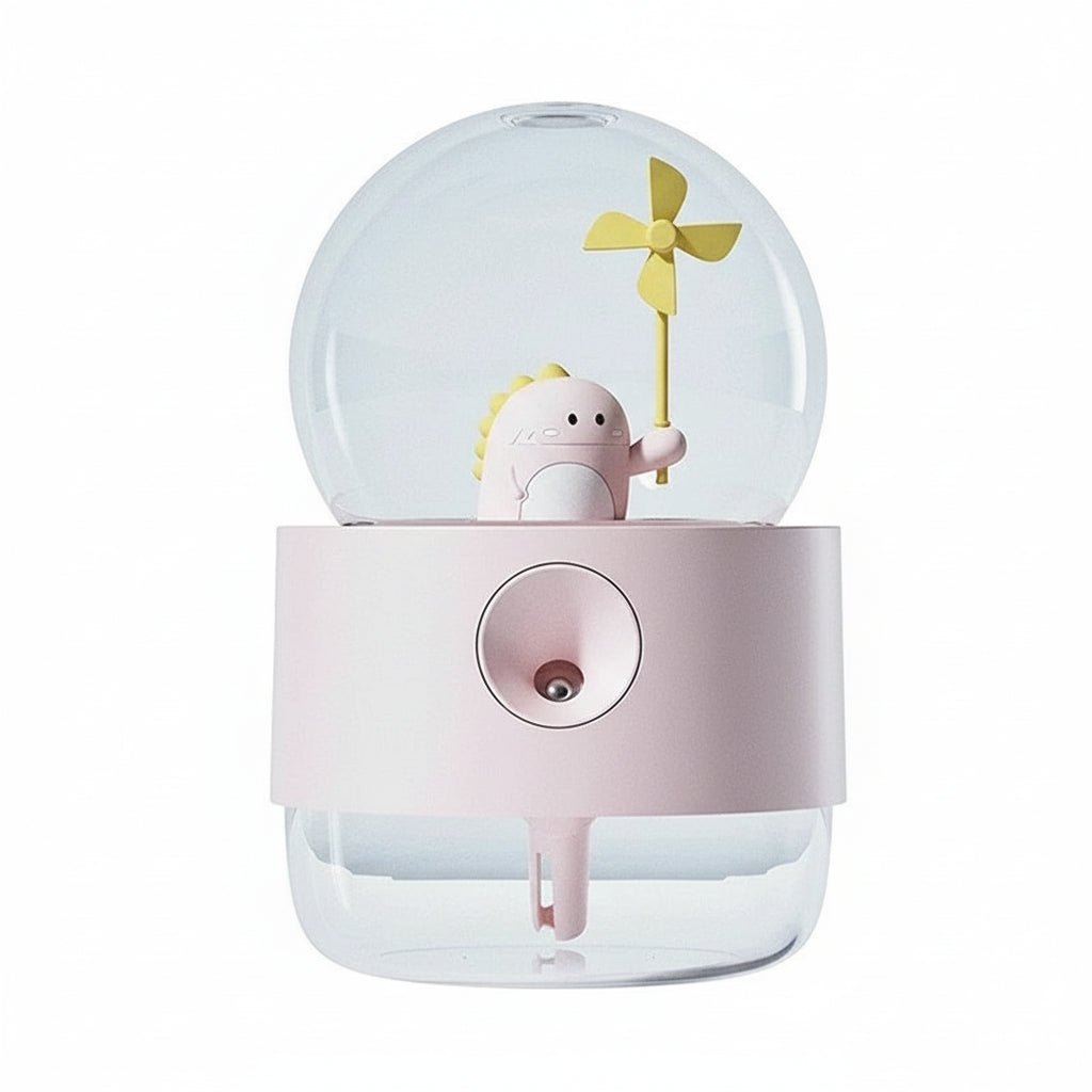 MELOGLIM – Cute Wireless Rechargeable Humidifier with Music Box and Night Lamp
