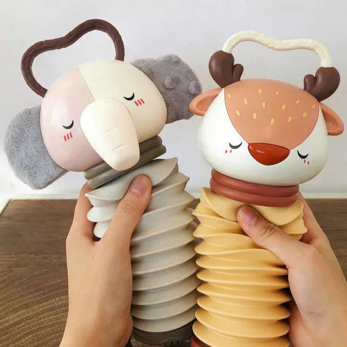 MELOTOY – Interactive Baby Accordion Rattle for Tactile & Audio Play
