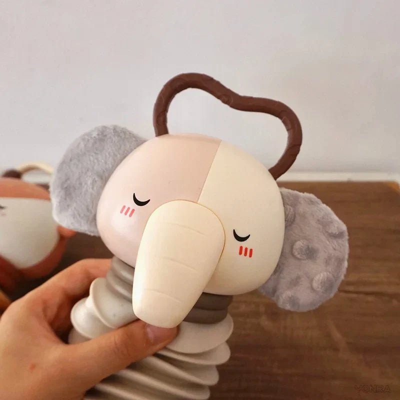 MELOTOY – Interactive Baby Accordion Rattle for Tactile & Audio Play