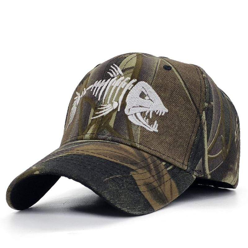 Luminous Embroidery Fishing Cap