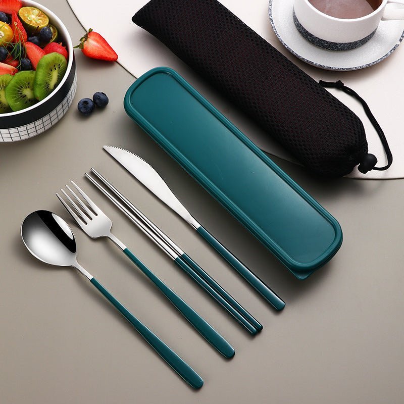 METROSET – Premium Stainless Steel Travel Cutlery Set for Everyday Use