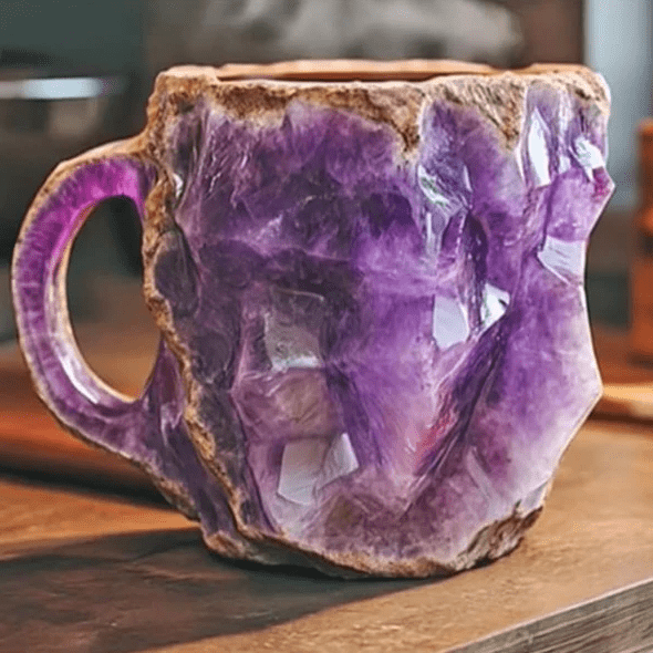 MINERAL CRYSTAL – Elegant Crystal Coffee Cup