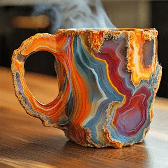 MINERAL CRYSTAL – Elegant Crystal Coffee Cup