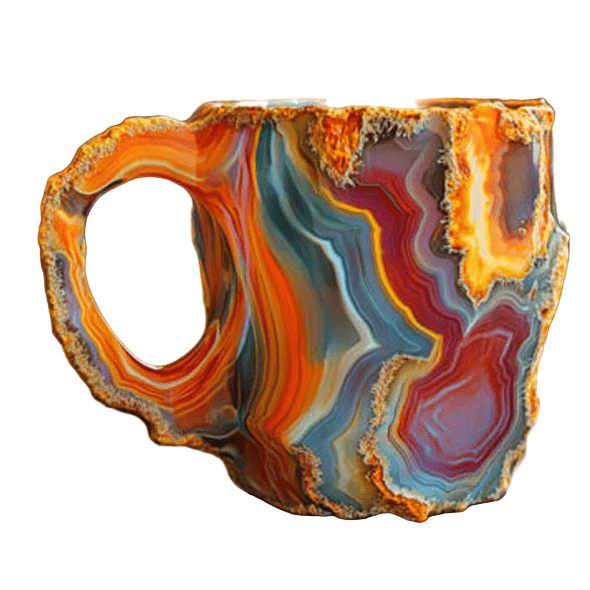 MINERAL CRYSTAL – Elegant Crystal Coffee Cup