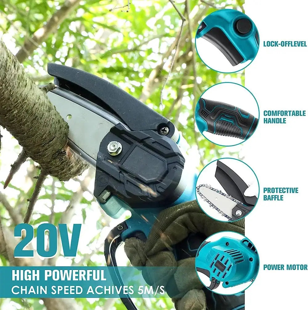 Mini Chainsaw 4 Inch