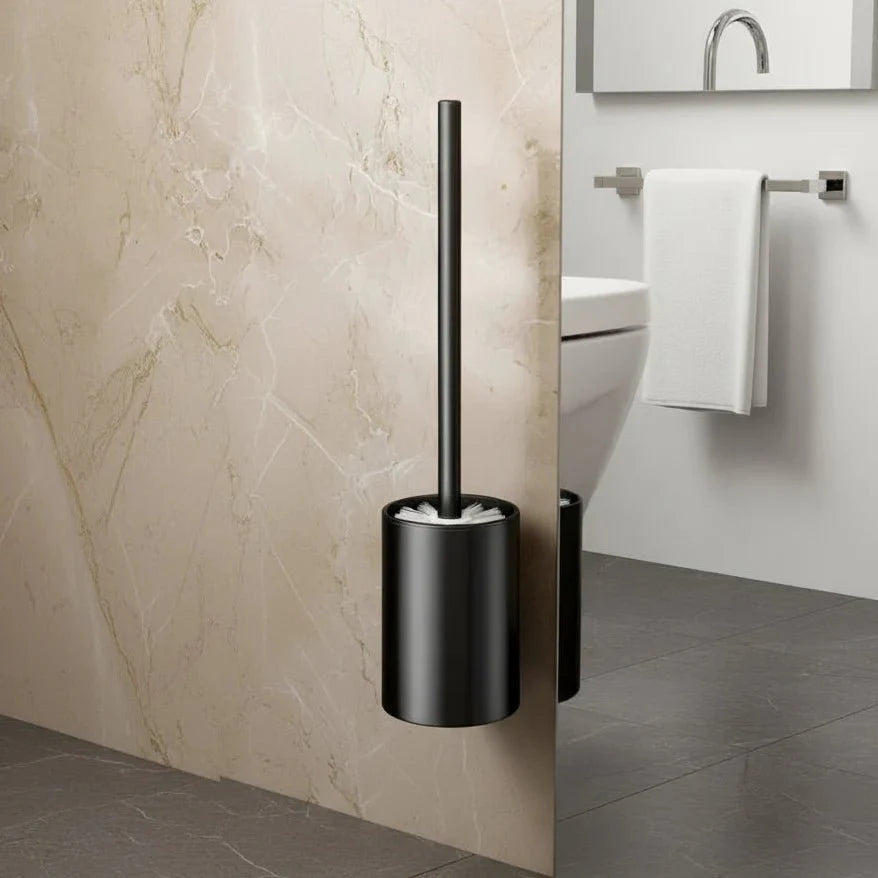 MINILOOP – Space-Saving Aluminum Toilet Brush Set for Modern Bathrooms