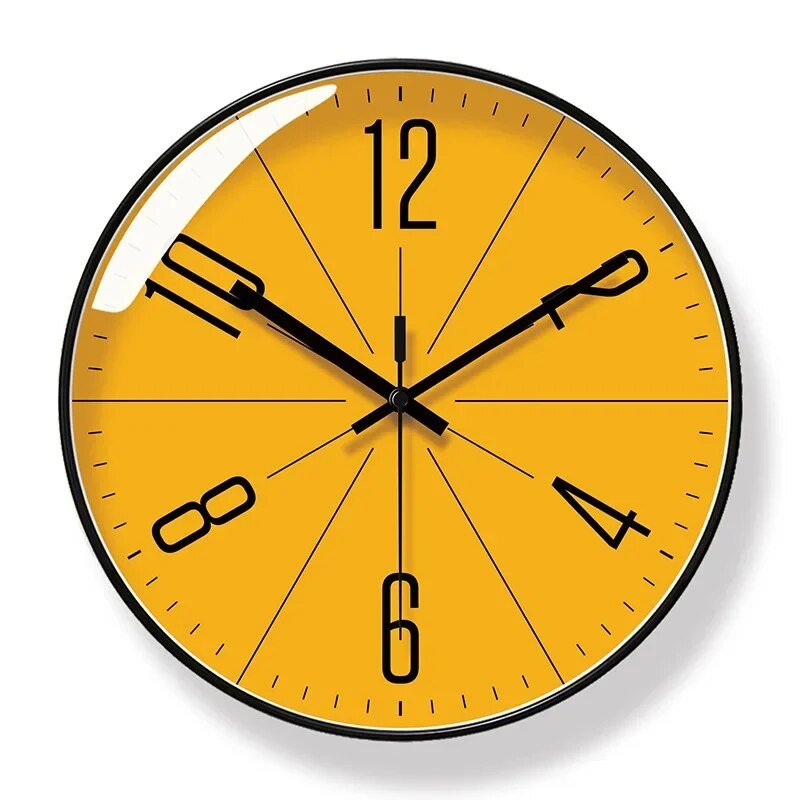 Modern Nordic Style Wall Clock – Elegant Minimalist Design for Home and Office