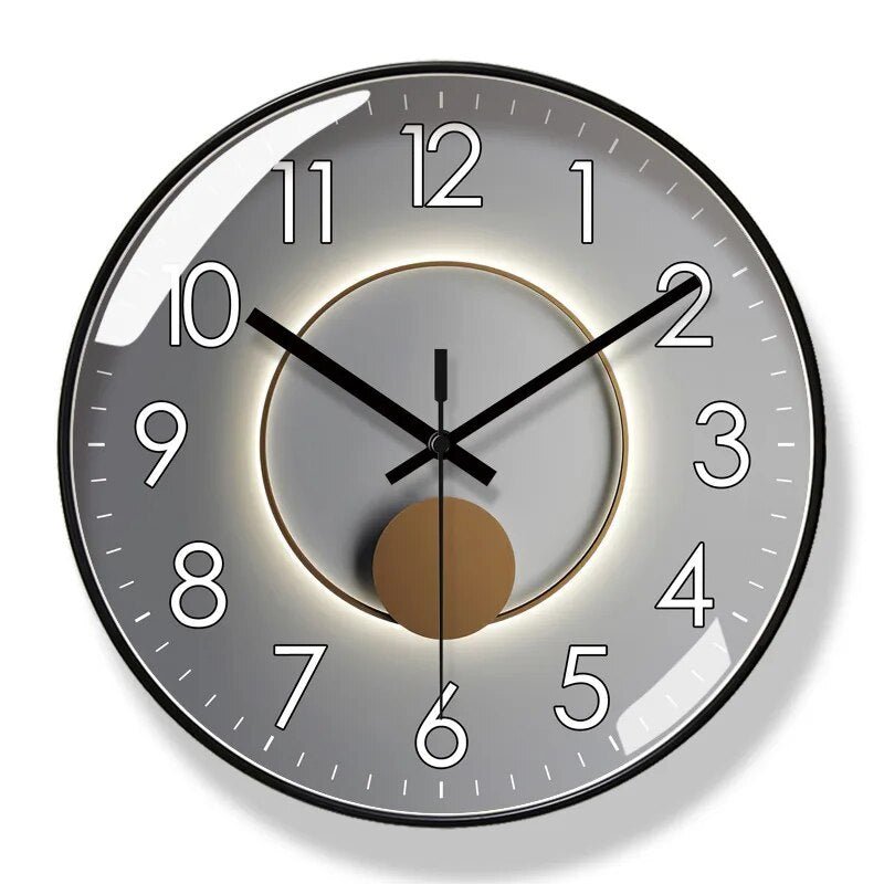 Modern Nordic Style Wall Clock – Elegant Minimalist Design for Home and Office