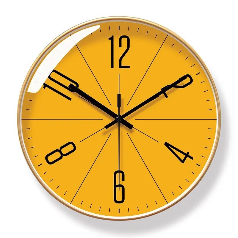 Modern Nordic Style Wall Clock – Elegant Minimalist Design for Home and Office