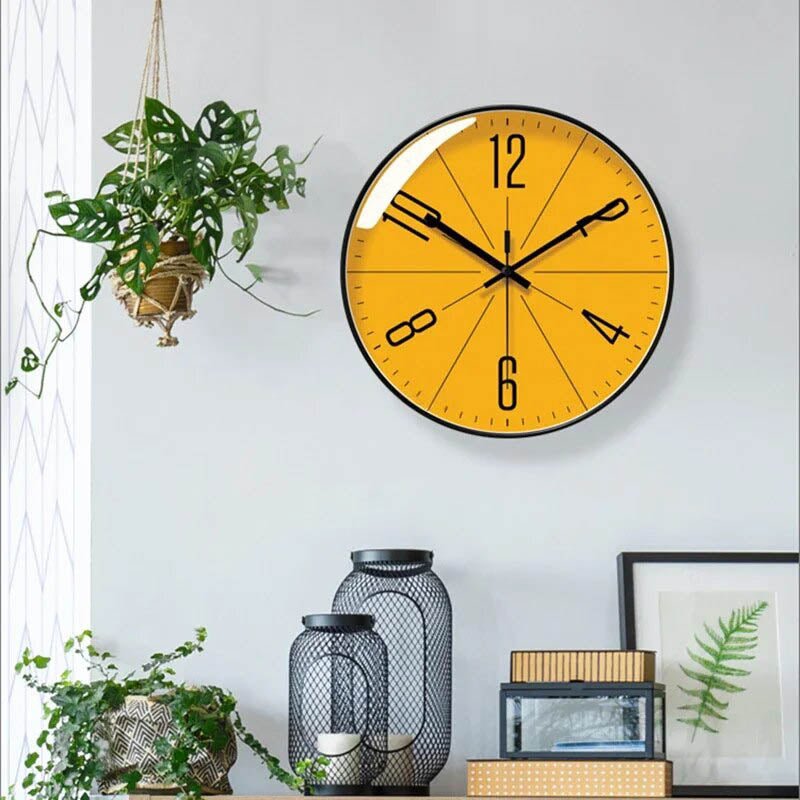 Modern Nordic Style Wall Clock – Elegant Minimalist Design for Home and Office