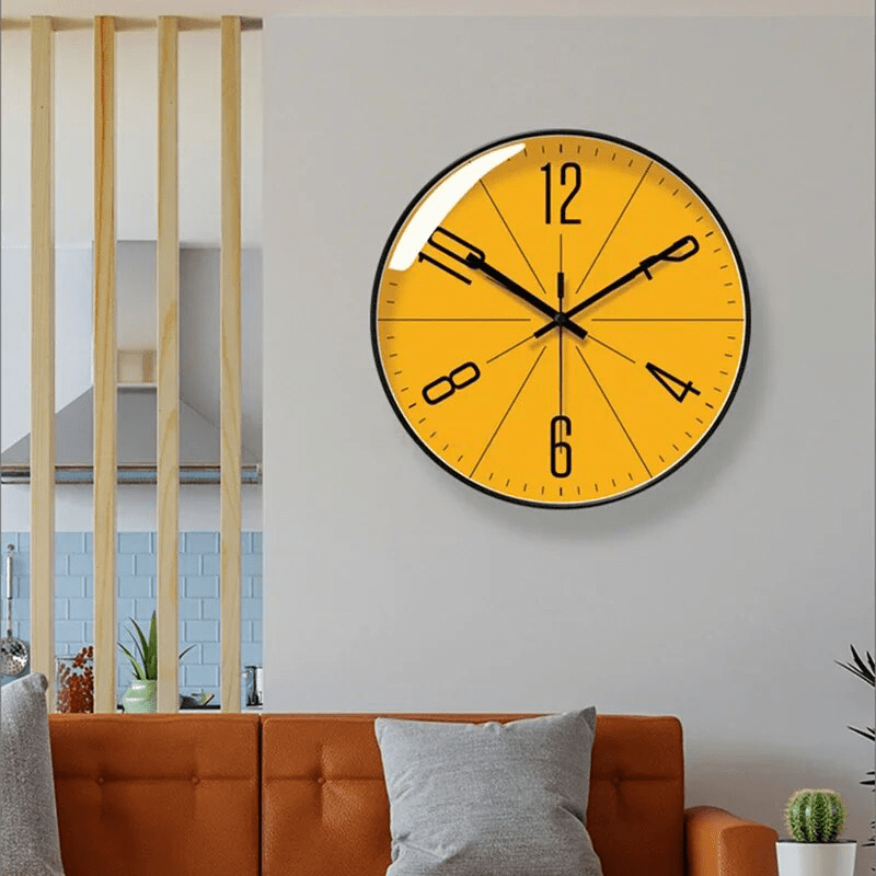 Modern Nordic Style Wall Clock – Elegant Minimalist Design for Home and Office