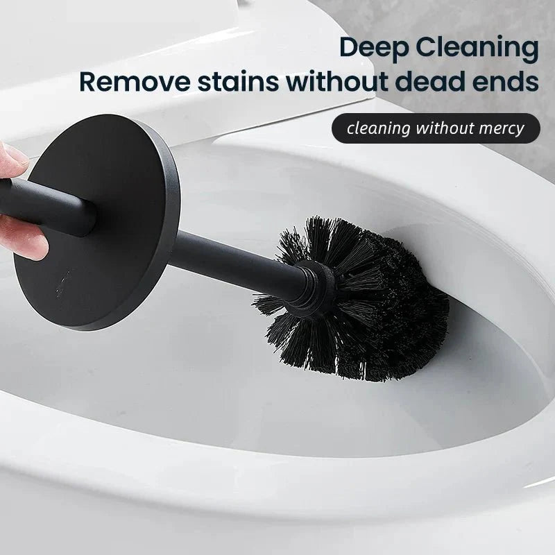 MODLOO STEEL – Elegant Stainless Steel Toilet Brush Set for Modern Bathrooms
