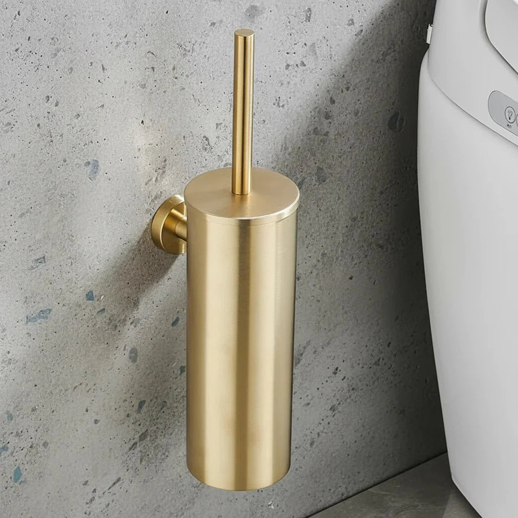 MODLOO STEEL – Elegant Stainless Steel Toilet Brush Set for Modern Bathrooms