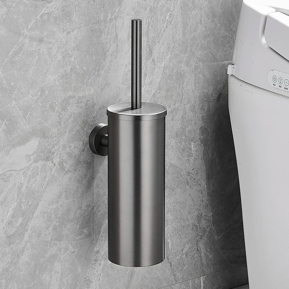 MODLOO STEEL – Elegant Stainless Steel Toilet Brush Set for Modern Bathrooms