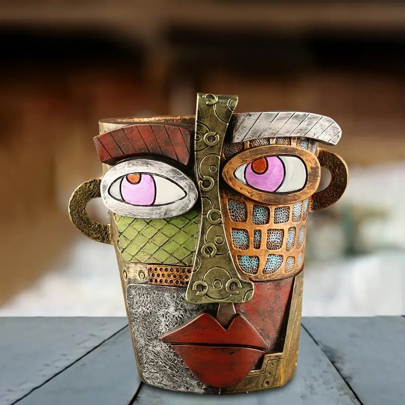 MODVASE - Modern Artistic Face Pot for Home Decor